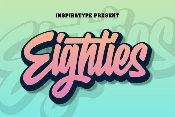 Eighties Font - Featured Image