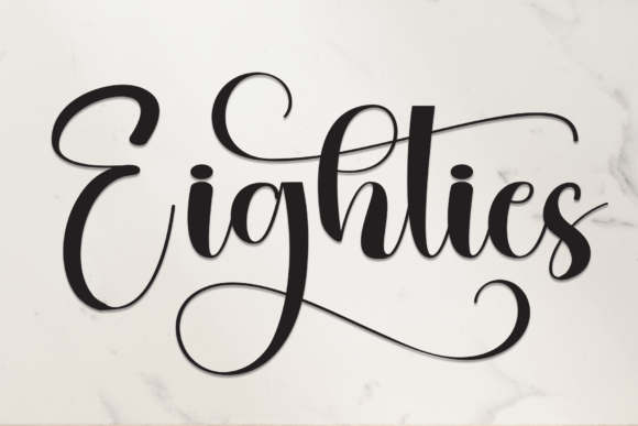 Eighties Font - Featured Image