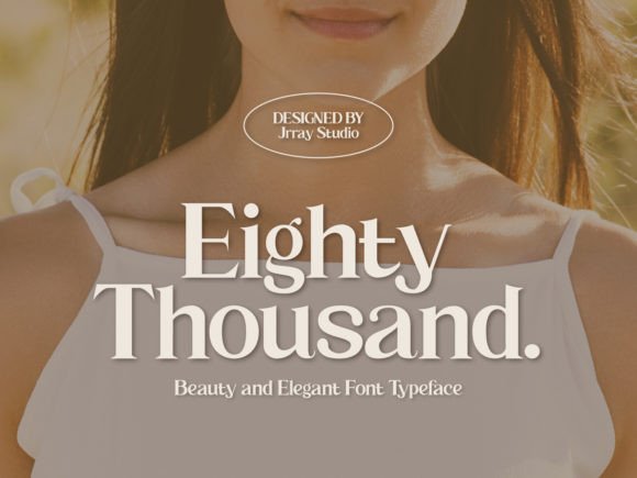 Eighty Thousand Font - Featured Image