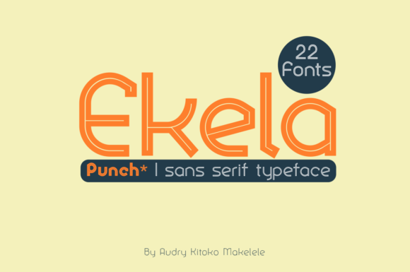 Ekela Punch Font - Featured Image