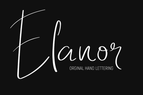 Elanor Font - Featured Image