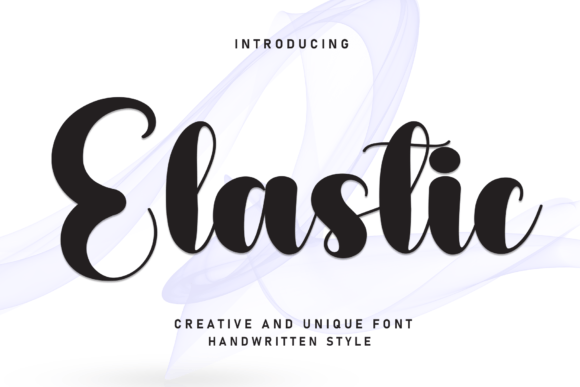 Elastic Font - Featured Image