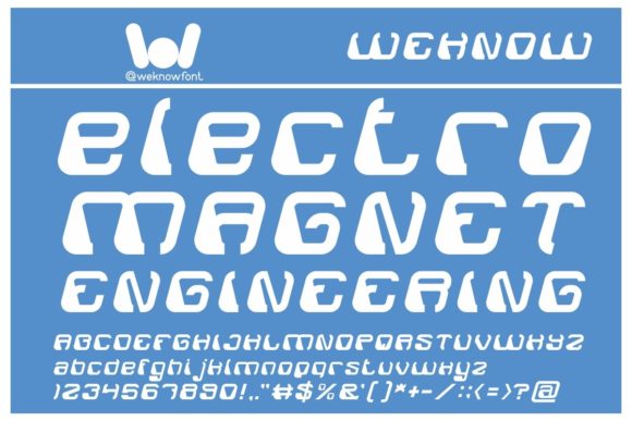 Electro Magnet Font - Featured Image