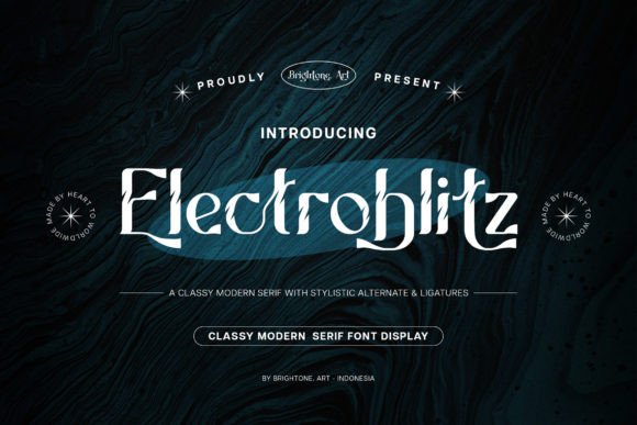 Electroblitz Font - Featured Image