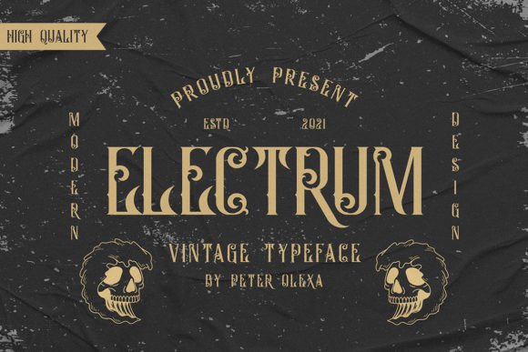 Electrum Font - Featured Image