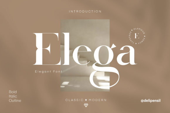 Elega Font - Featured Image