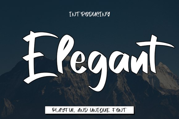 Elegant Font - Featured Image