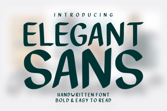 Elegant Sans Font - Featured Image