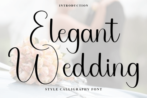 Elegant Wedding Font - Featured Image