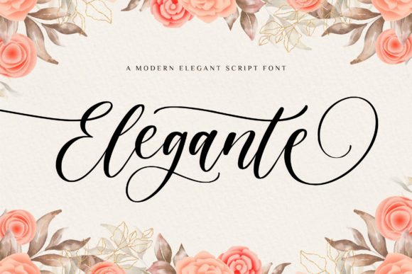 Elegante Font - Featured Image