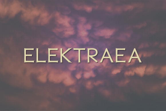 Elektraea Font - Featured Image