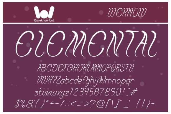 Elemental Font - Featured Image
