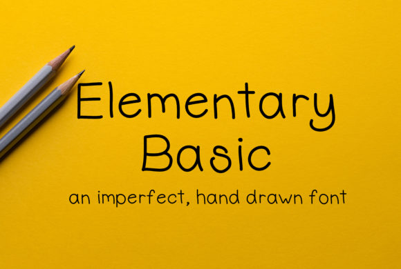 Elementary Basic Font - Featured Image