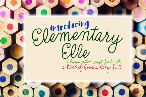 Elementary Elle Font - Featured Image
