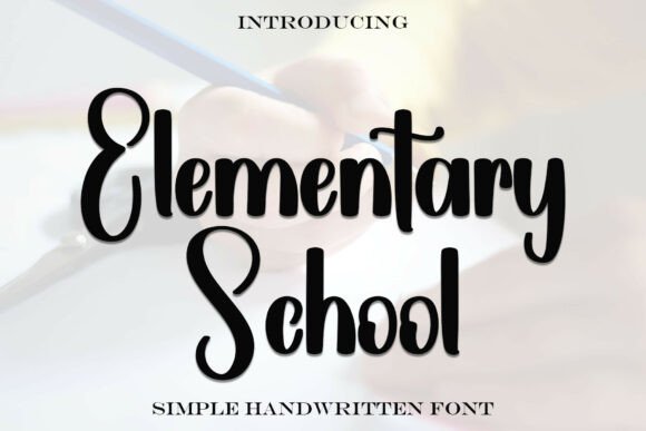 Elementary School Font - Featured Image