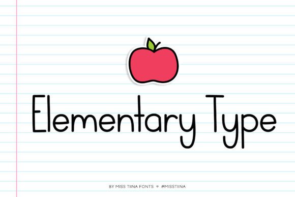 Elementary Type Font - Featured Image