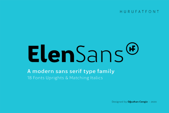 Elen Sans Font - Featured Image