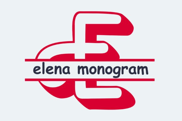 Elena Monogram Font - Featured Image