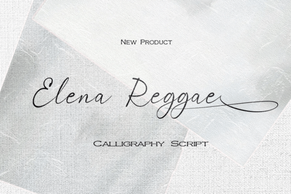 Elena Reggae Font - Featured Image