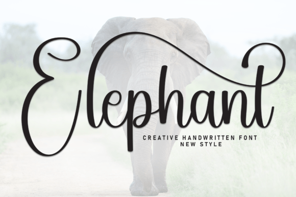 Elephant Font - Featured Image