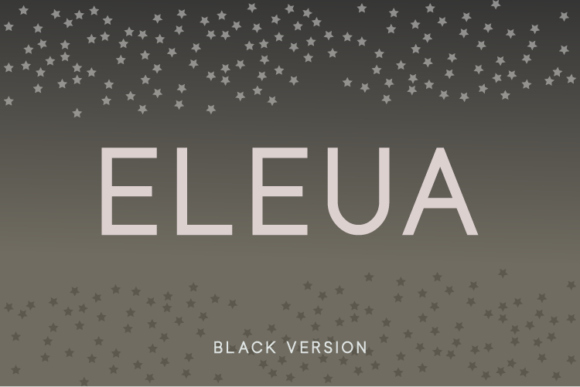 Eleua Black Font - Featured Image