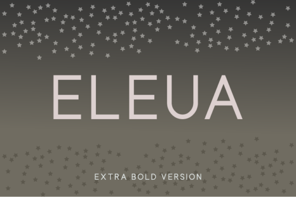 Eleua Extra Bold Font - Featured Image