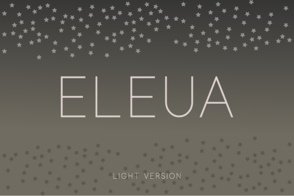 Eleua Light Font - Featured Image