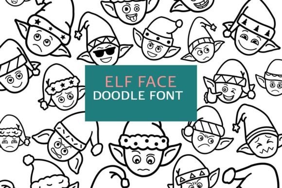 Elf Face Doodle Font - Featured Image