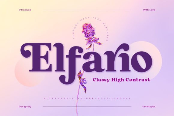 Elfario Font - Featured Image