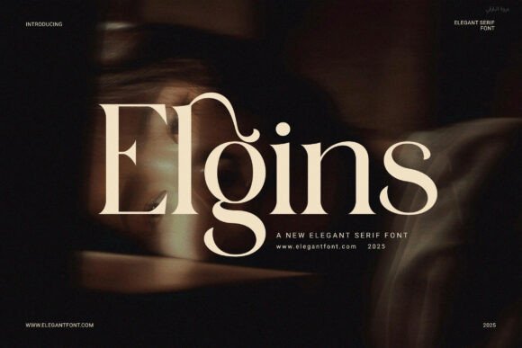 Elgins Font - Featured Image