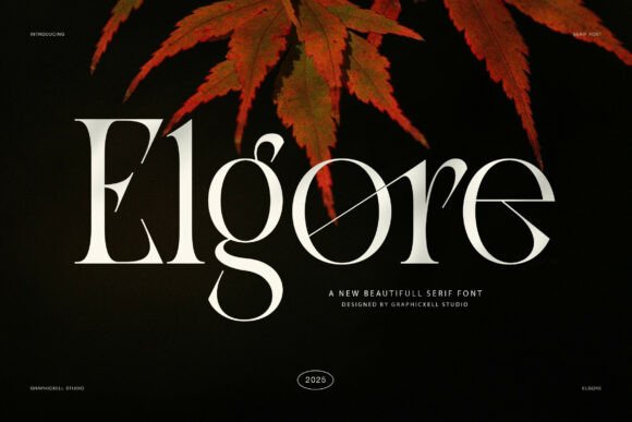 Elgore Font - Featured Image