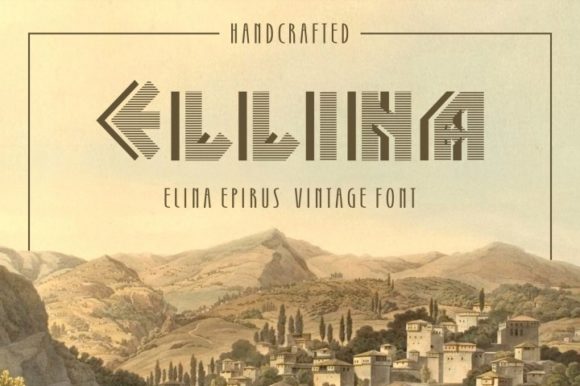 Elina Epirus Font - Featured Image