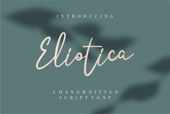 Eliotica Font - Featured Image