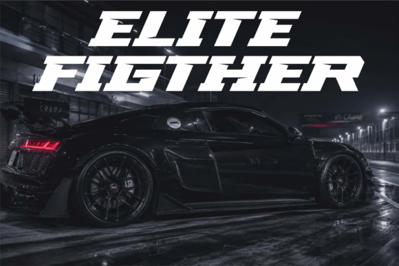Elite Fighter Font - Featured Image
