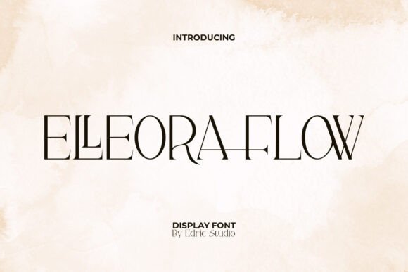 Elleora Flow Font - Featured Image