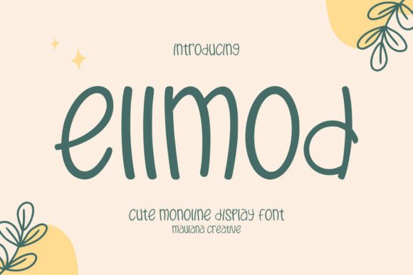Ellmod Font - Featured Image