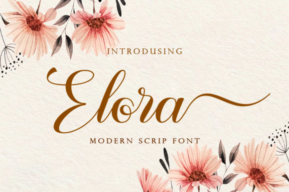 Elora Font - Featured Image