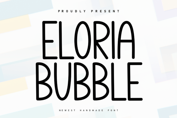 Eloria Bubble Font - Featured Image