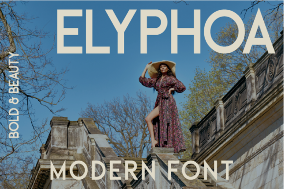 Elyphoa Font - Featured Image