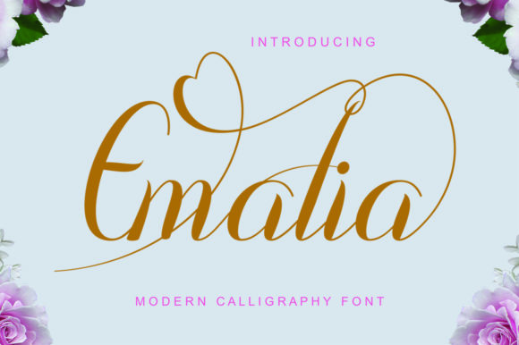 Emalia Font - Featured Image