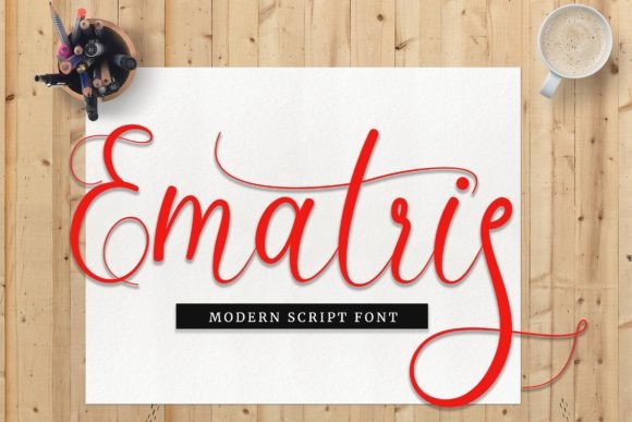 Ematris Font - Featured Image