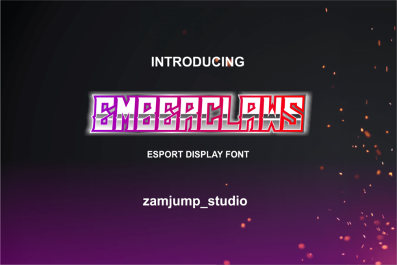 Emberclaws Font - Featured Image