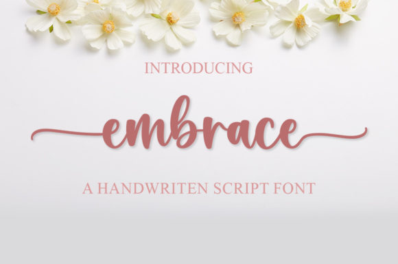 Embrace Font - Featured Image
