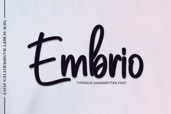Embrio Font - Featured Image