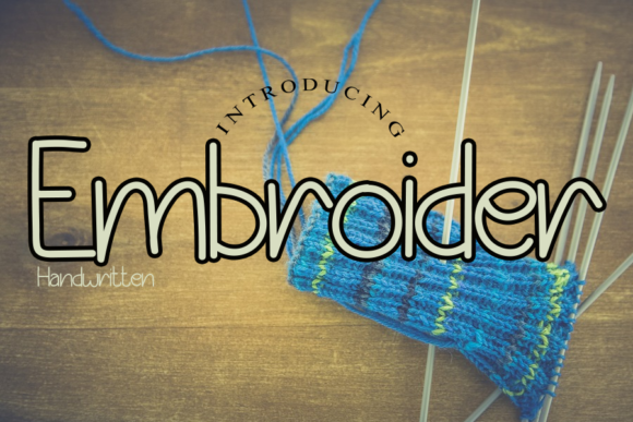 Embroider Font - Featured Image