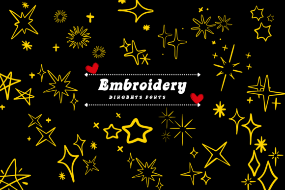 Embroidery Font - Featured Image