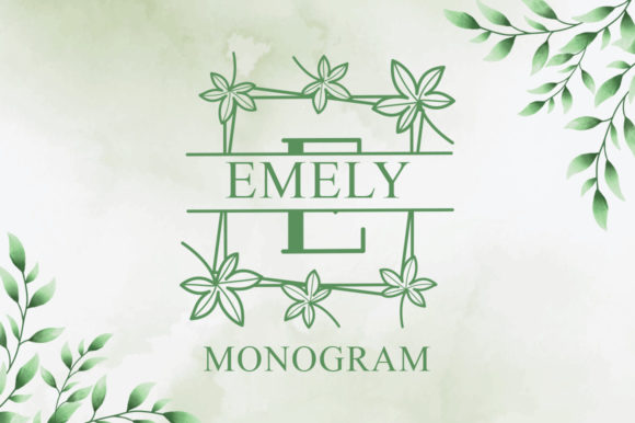 Emely Monogram Font - Featured Image