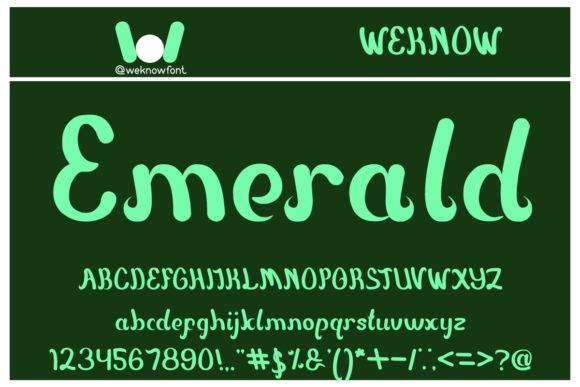 Emerald Font - Featured Image