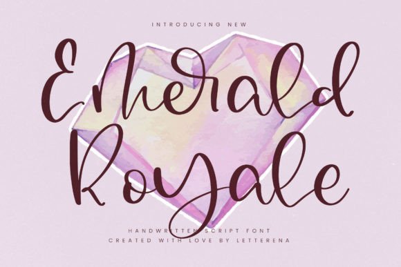 Emerald Royale Font - Featured Image