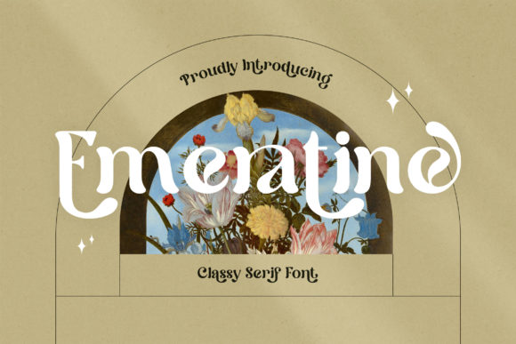 Emeratine Font - Featured Image